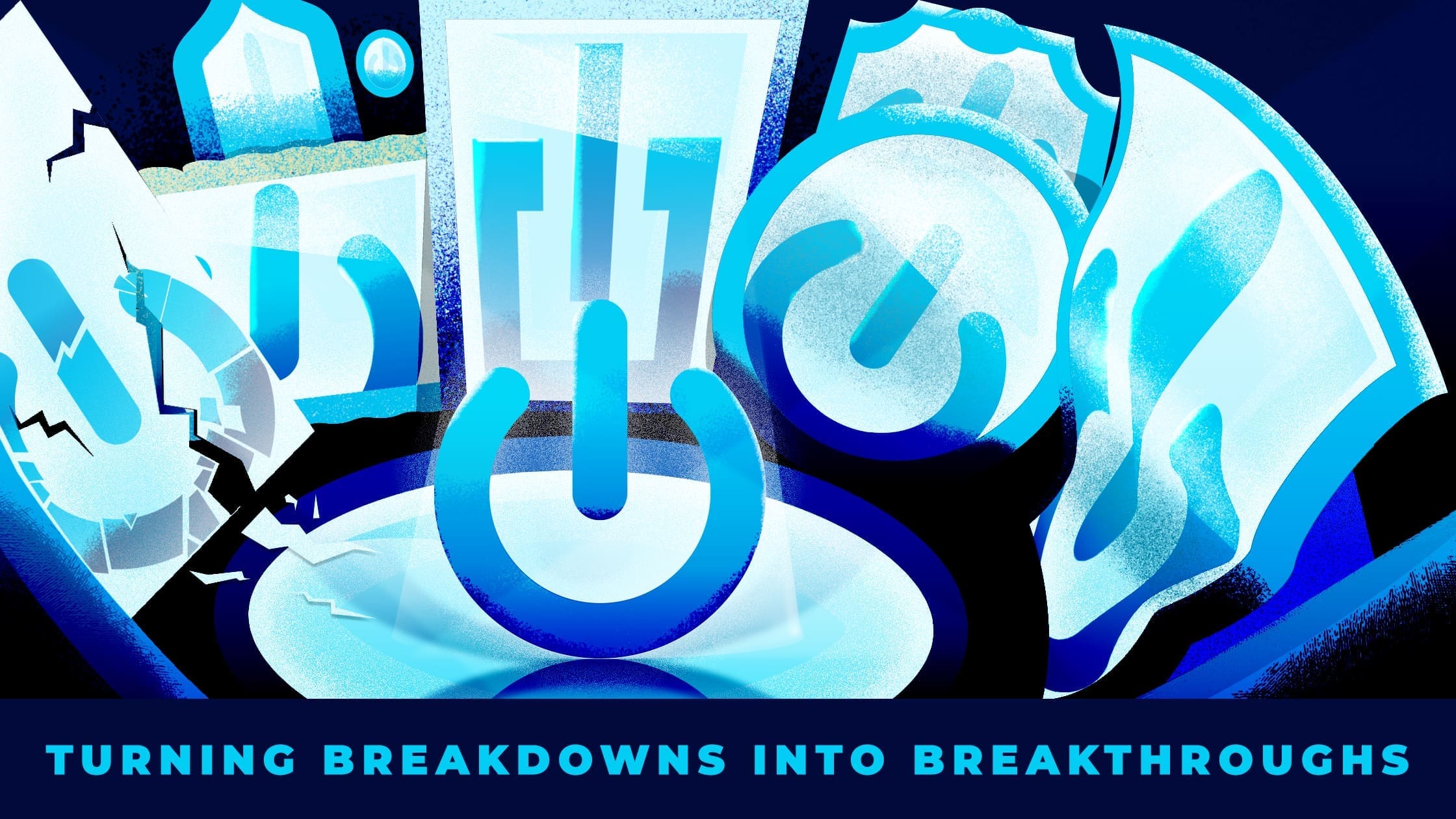 Turning Breakdowns into Breakthroughs illustration for Omidyar Network